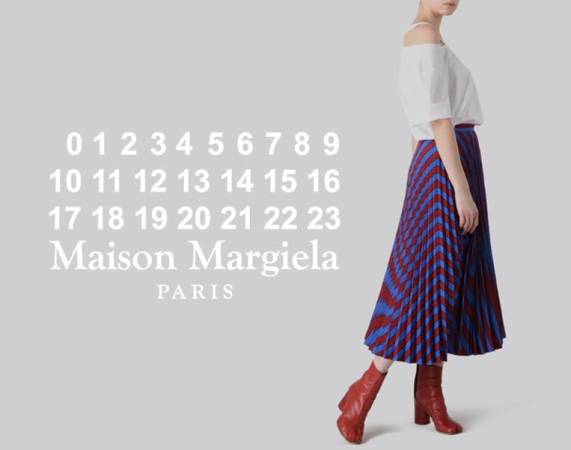 Maison Margiela / ƥ"Cotton Jersey Asymmetry Sleeve Top"and more