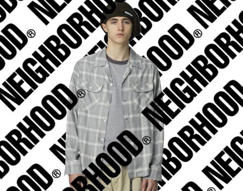NEIGHBOR HOOD / ƥ B&C / R-SHIRT . LS