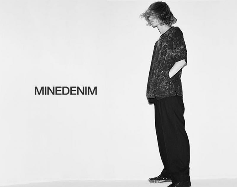 MINEDENIM / ƥ "Denim Cropped Wide"