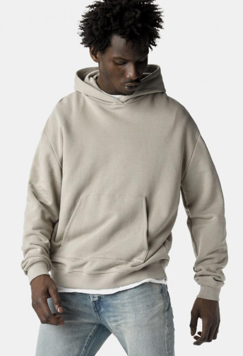 JOHN ELLIOTT18SS OVERSIZE CROPPED HOODIE