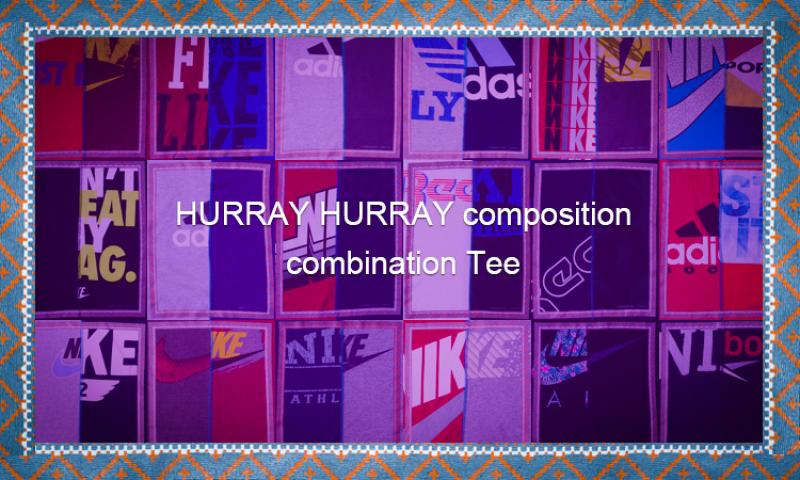 HURRAY HURRAY composition 2018ss collection