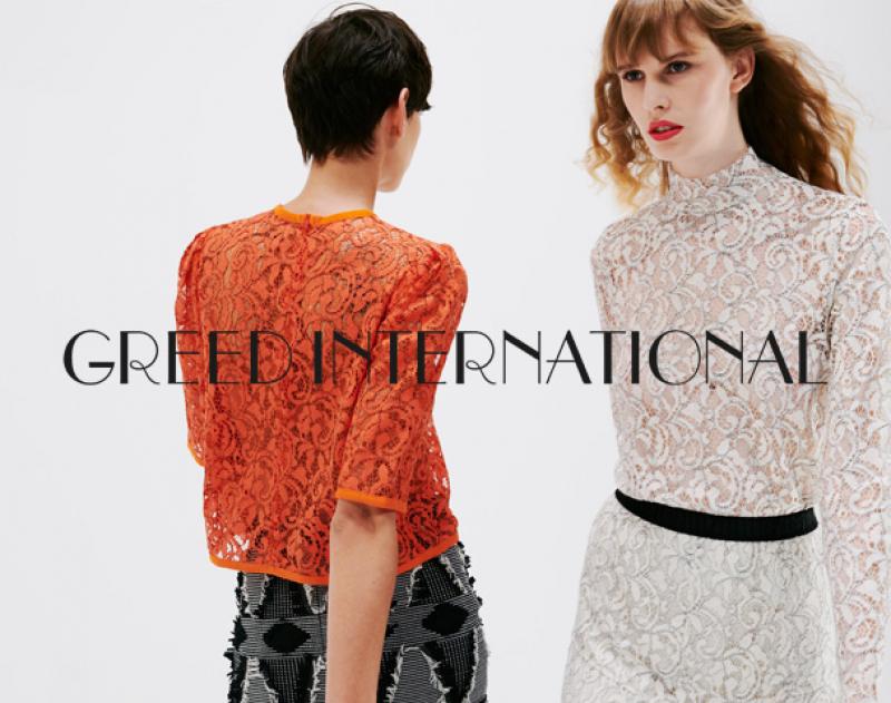GREED INTERNATIONAL  / 2018 AW START!! "CLASSIC CODE LACE High neck"