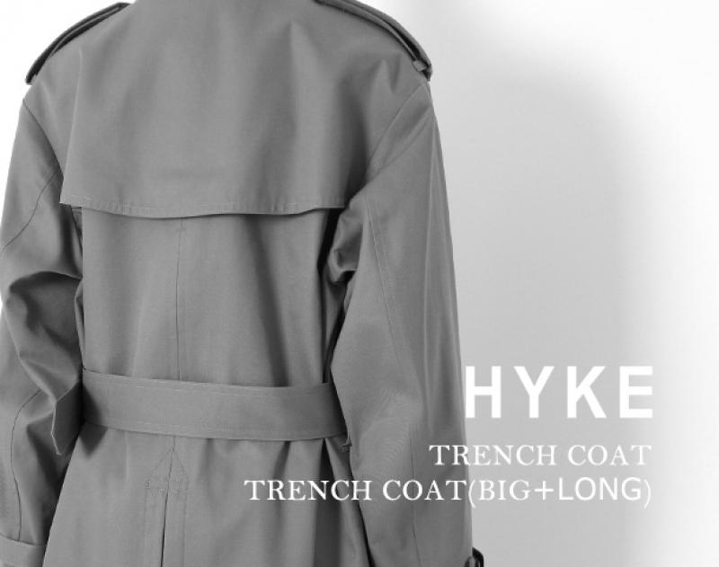 HYKE / TRENCH COAT 