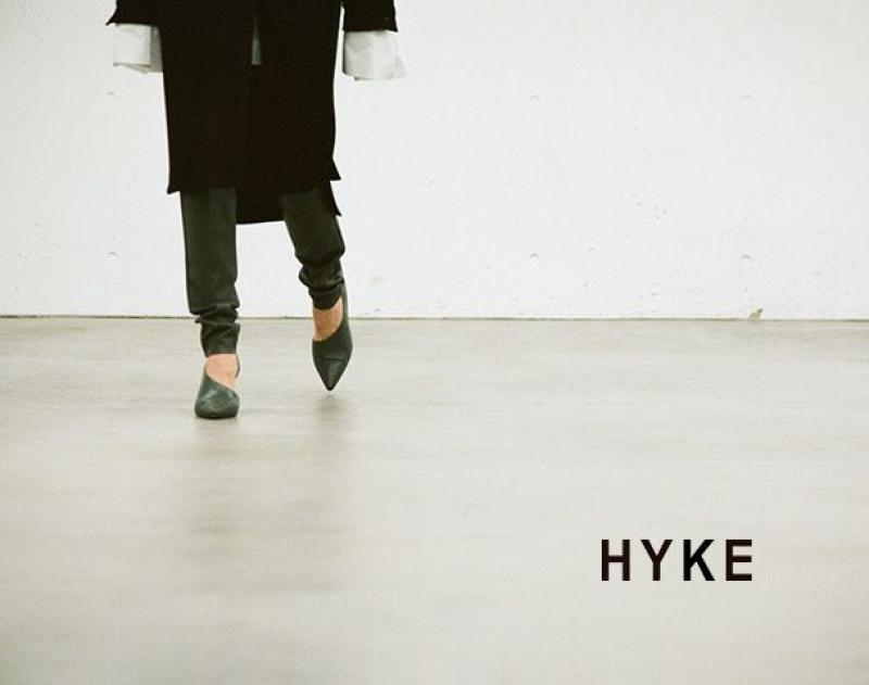 HYKE / ƥ "HIGH RISE SKINNY PANTS"