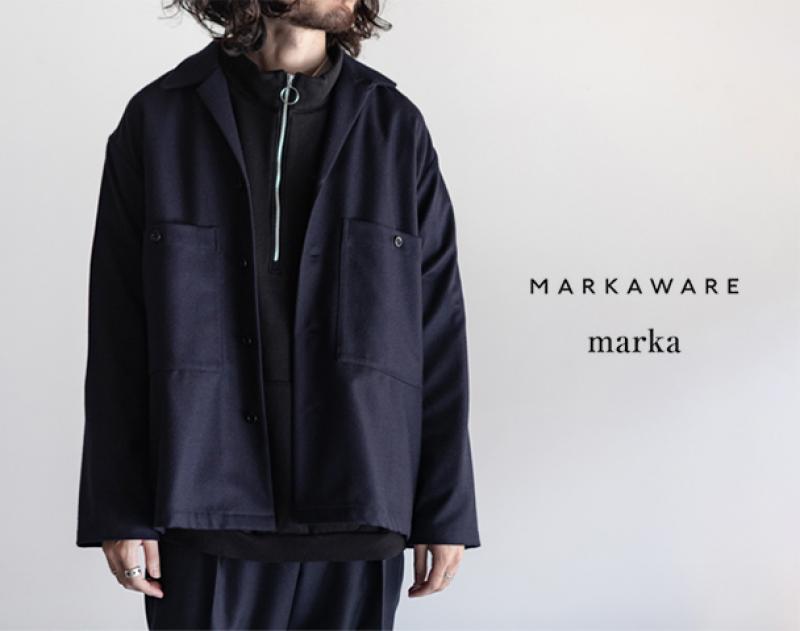 marka / MARKAWARE /ƥ "HALF ZIP BIG PULLOVER"andmore