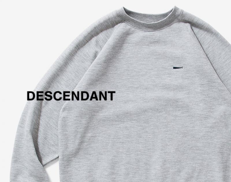 ​DESCENDANT / ƥ "PE CREW NECK SWEATSHIRT" and more​​