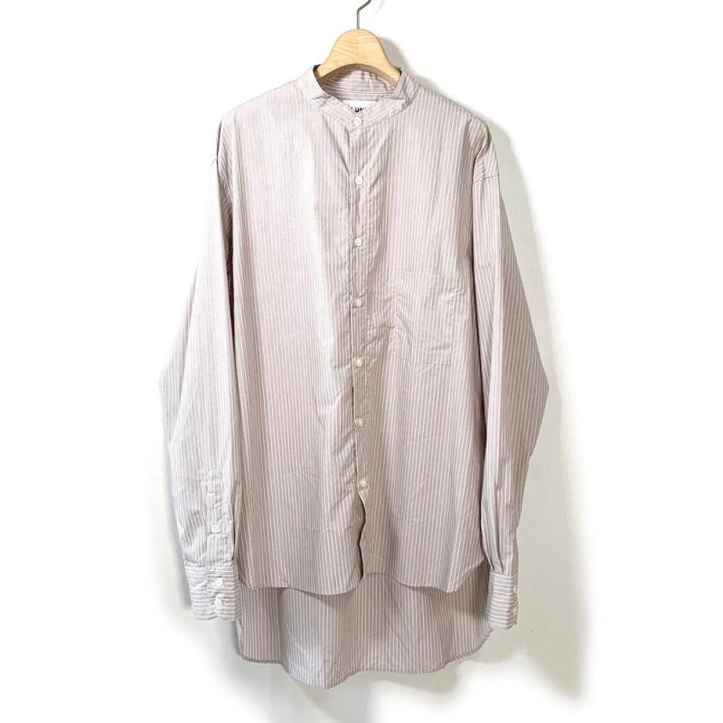 øȥ饤פΥΡ顼ġH.Unit/H.˥åȡTypewhiter stripe bandcollar shirt Ǥ