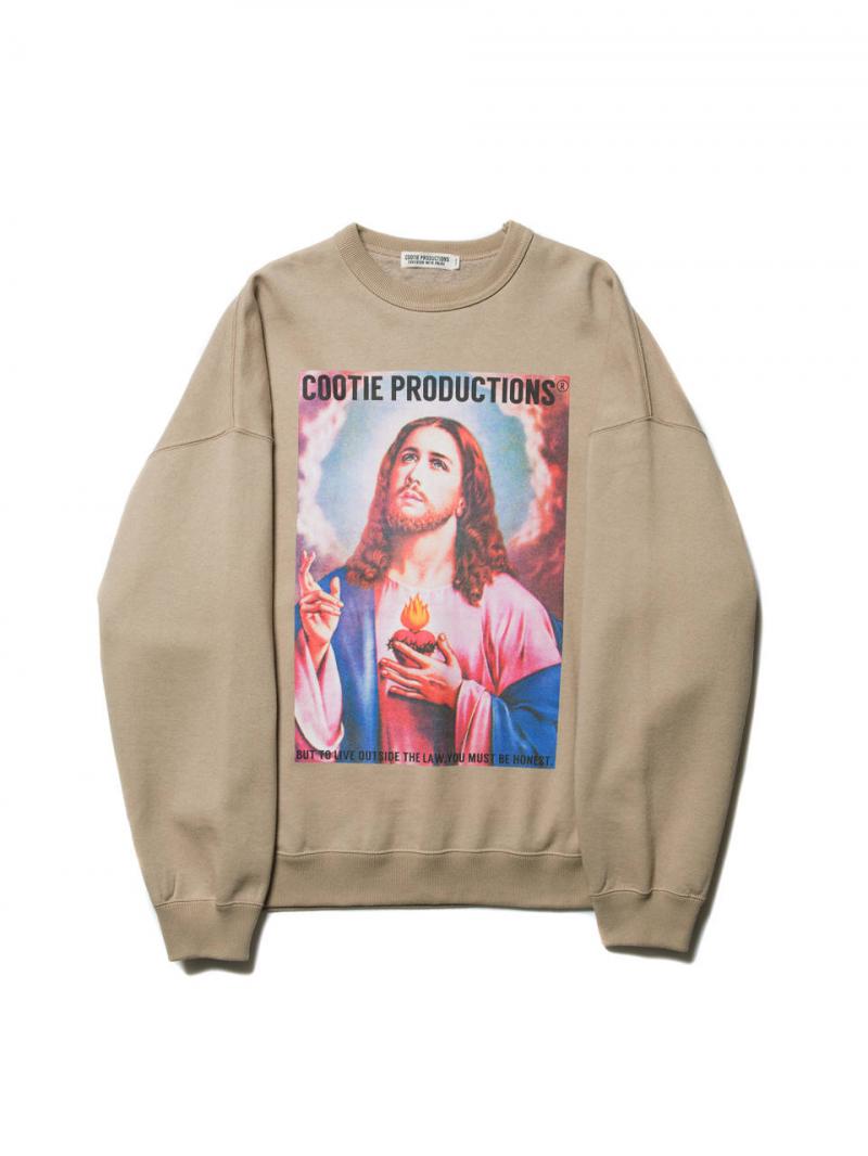 COOTIE / PRINT CREWNECK SEWATSHIRT (JESUS) ȯ䳫פޤ