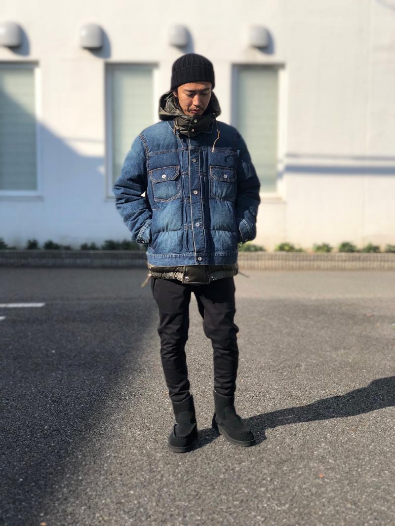 sacai - Hybrid Denim Jacket.