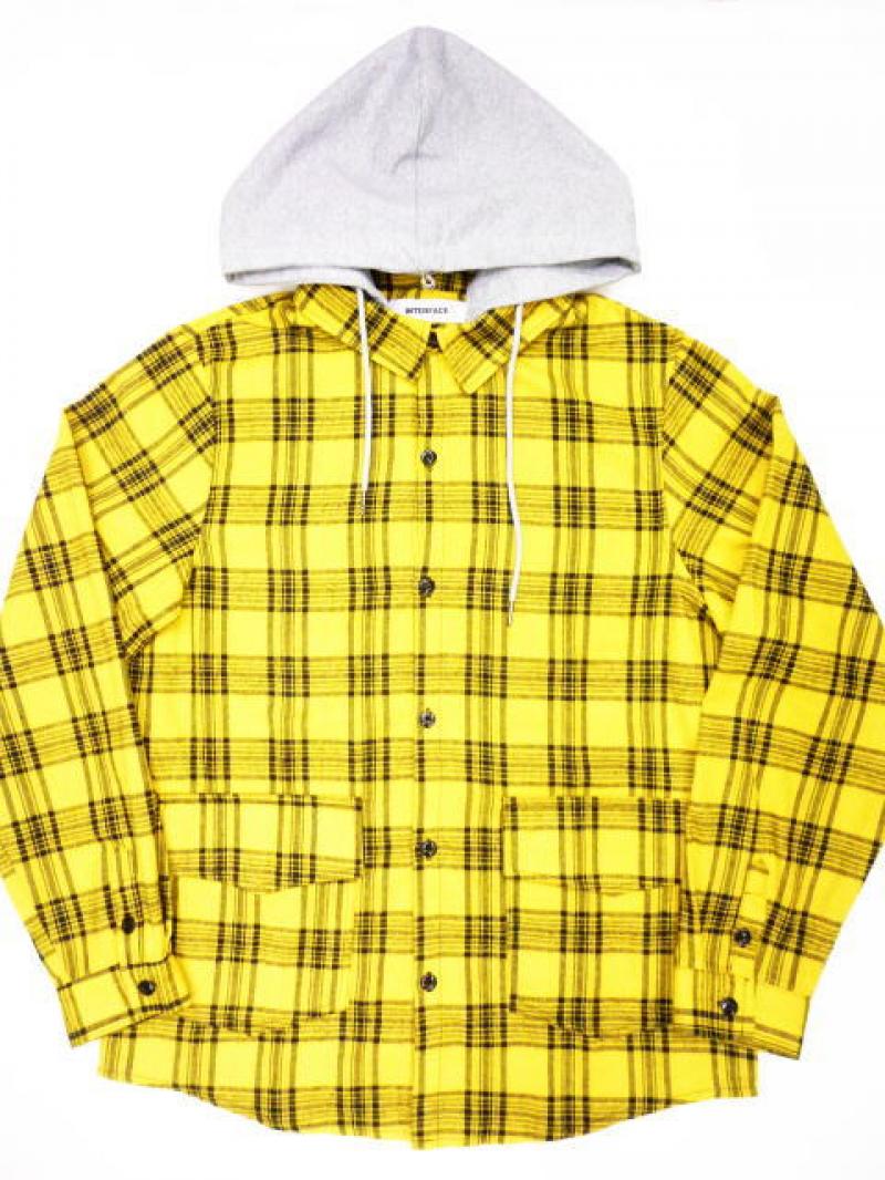 INTERFACE(󥿡ե)HOODED NEL SH