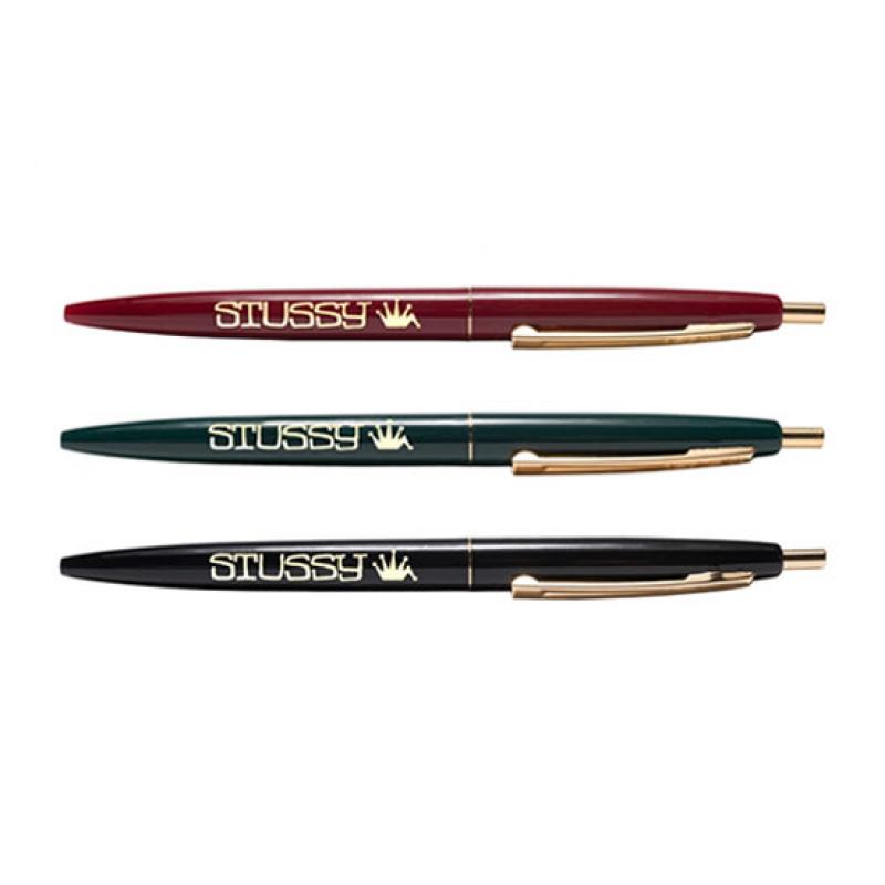 Stussy Bent Crown Clic Pen