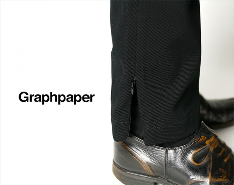 Graphpaper / ƥ Hard Twill Slim Tapered pants