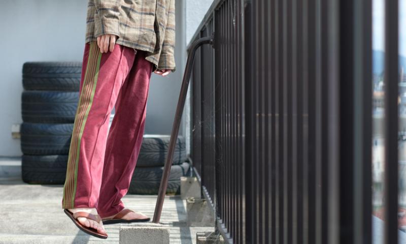 Needles:Narrow Track Pant – C/Pe Velour