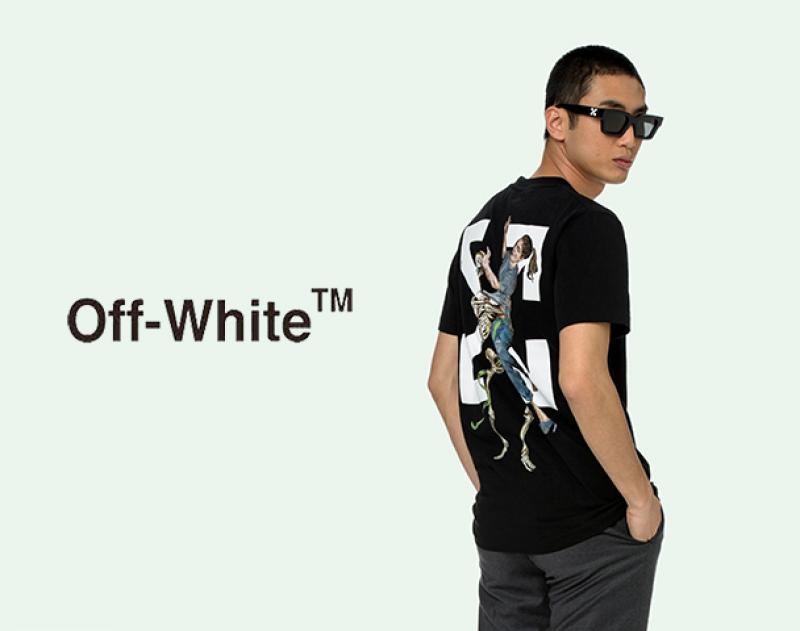 Off-White / ƥ PASCAL SKELETON S/S SLIM TEE (OMAF20-012)and more