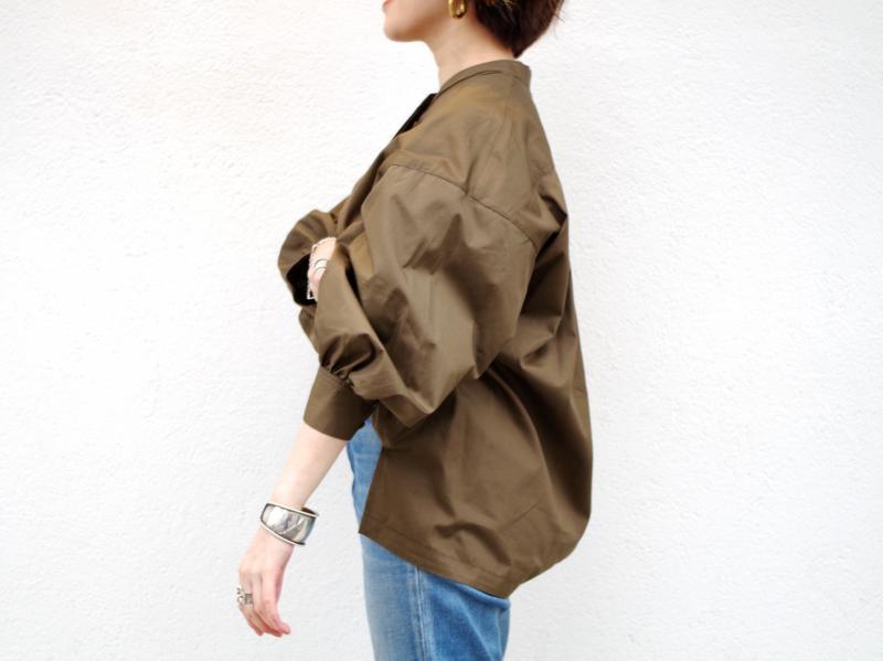 SINME volume shirt khaki