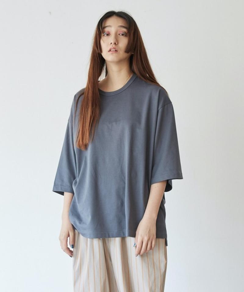 Dulcamara [ɥ륫ޥ] Asymmetry Medium Sleeve T shirt <ȥ꡼ߥǥॹ꡼T> 2021SS D121-T845 2Ÿ https://raystore.jp/