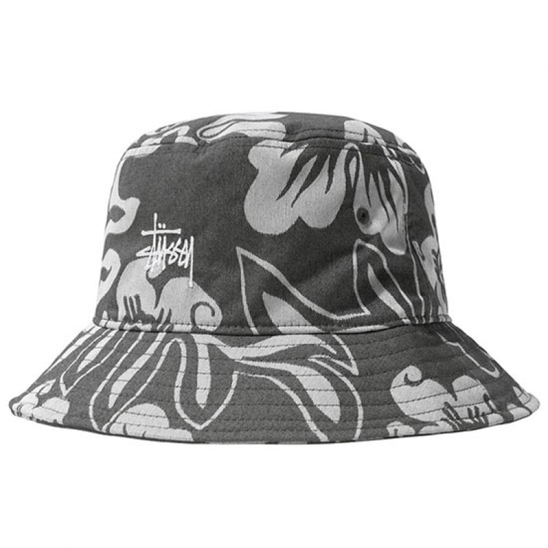 Stussy Nylon Hawaiian Bucket Hat