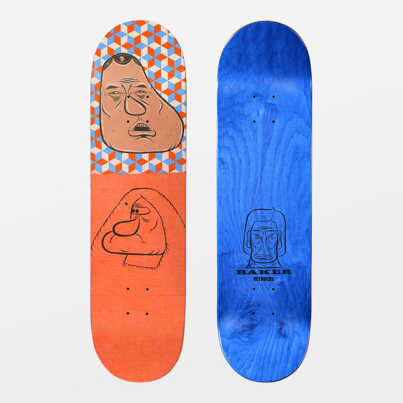 BAKER SKATEBOARDS Reynolds Barry Deck 8.25