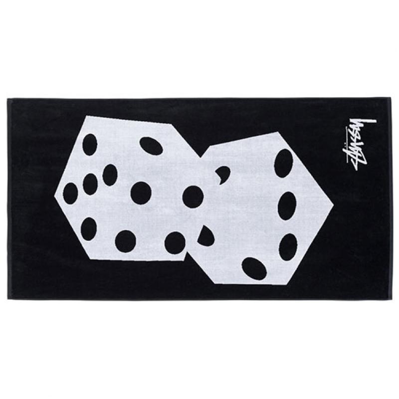 Stussy Dice Jacquard Beach Towel