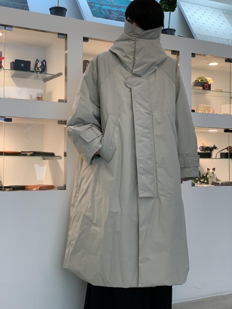 VOAAOV / Nylon High Density Cloth Long Coat 