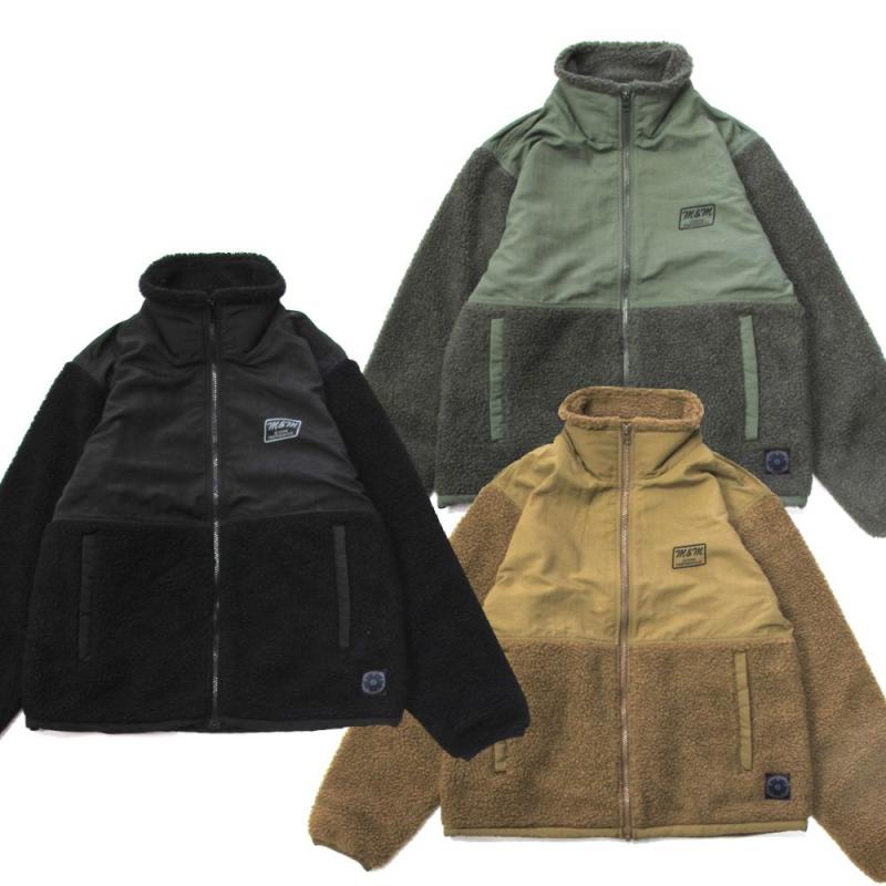 M&M / SHEEPBORE FLEECE STAND JACKET פޤ