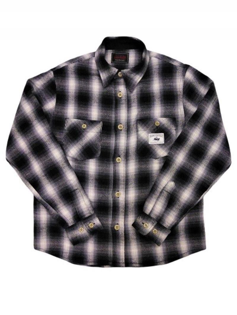 GANGSTERVILLE(󥰥)THUG-L/S CHECK CPO SHIRTS