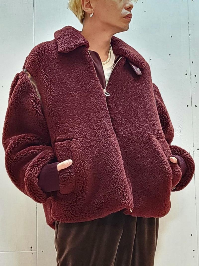 KIIT() WOOL BOA BLOUSON (B-3 TYPE) KIL-Y58-104(MRN)!