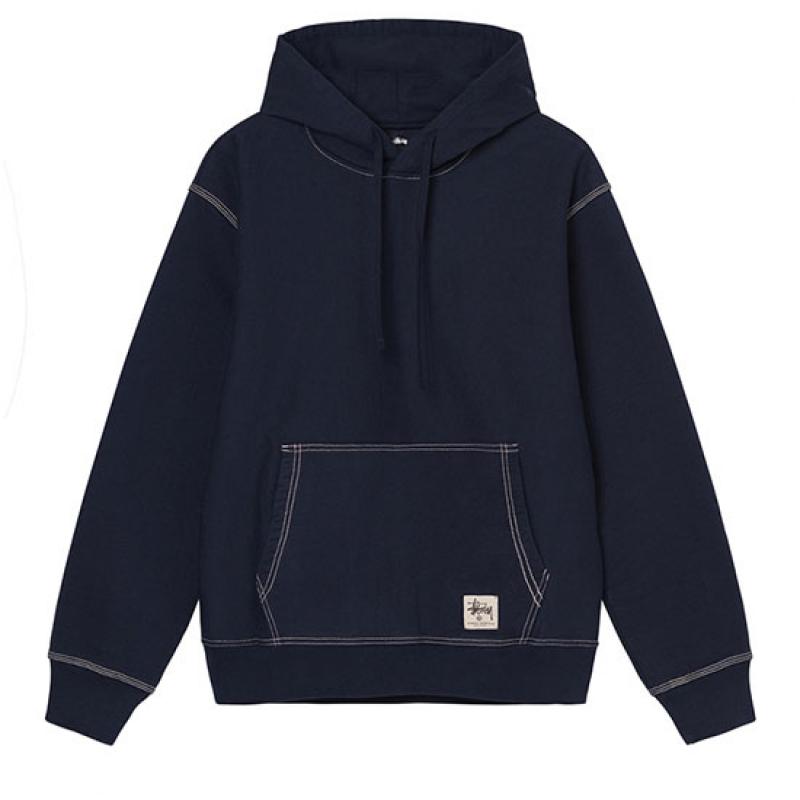 Stussy Contrast Stitch Label Hood