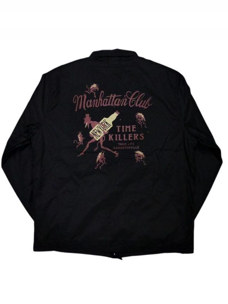 GANGSTERVILLE(󥰥)MANHATTAN CLUB-COACH JACKET