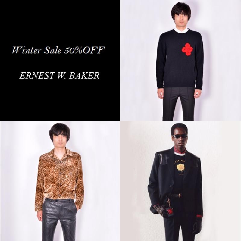 50%OFFߥ&ܹ | Ernest W. Baker ͥȥ֥١ 2021FW