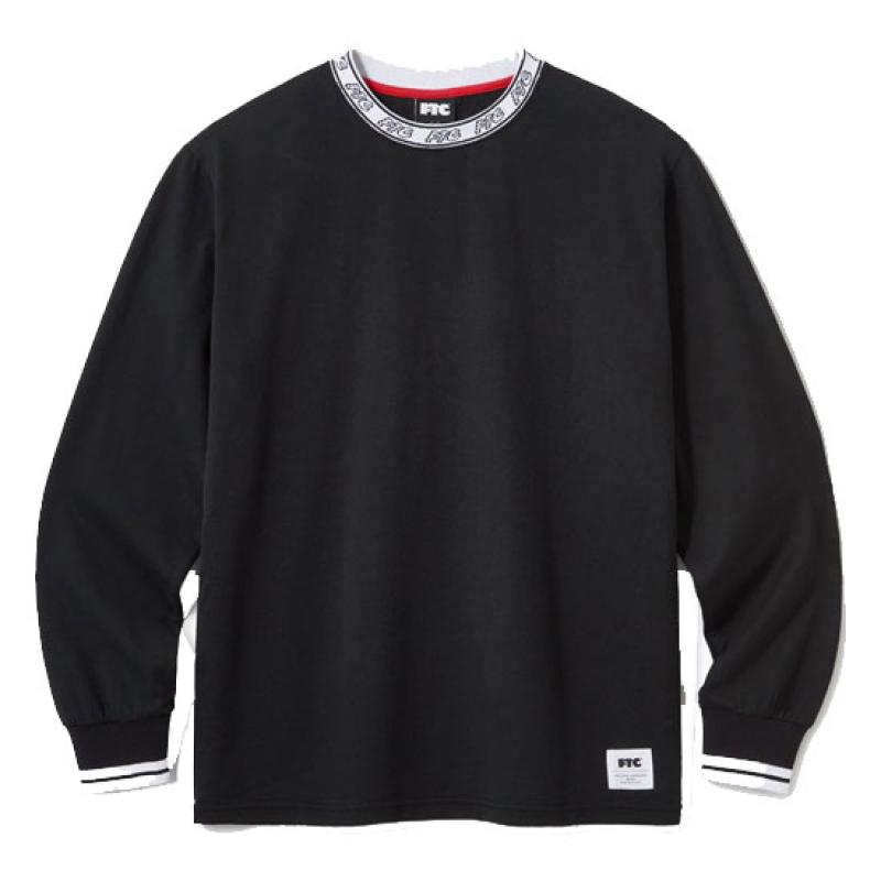 FTC COLLAR LOGO L/S TOP