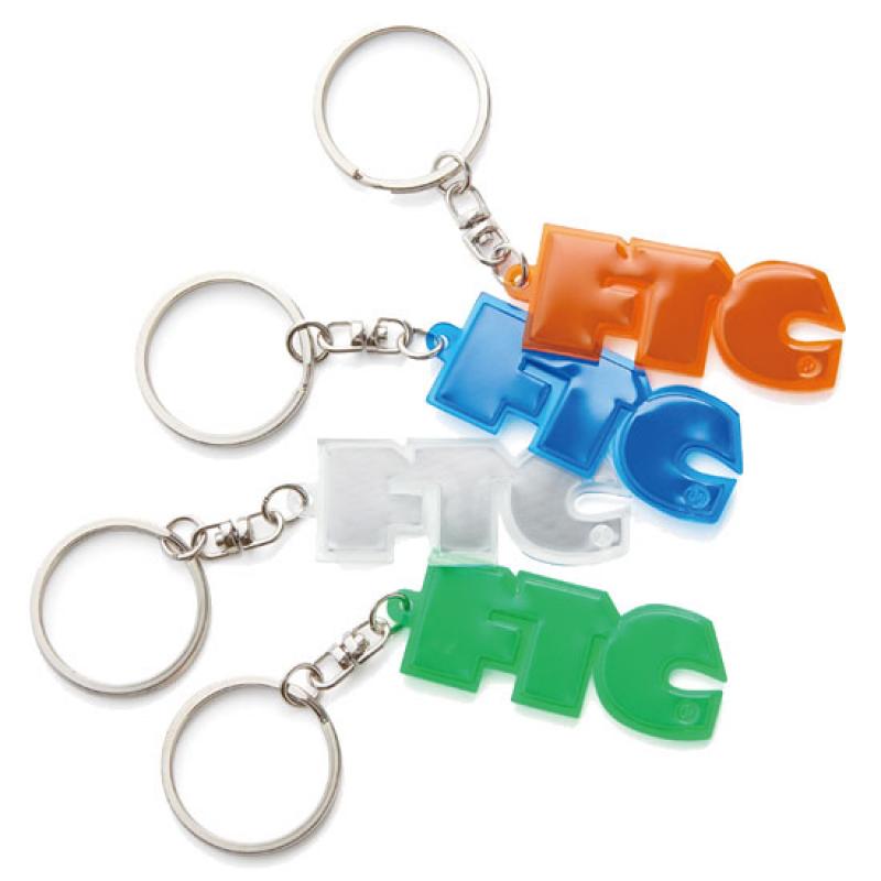 FTC REFLECTIVE KEYCHAIN