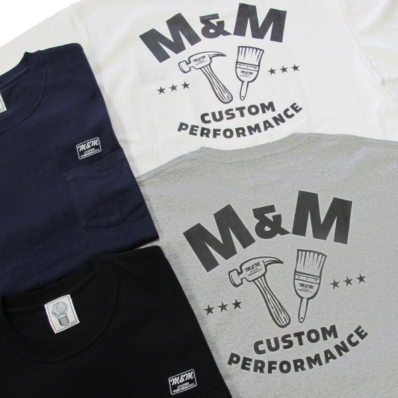 M&M / PRINT S/S TEE פޤ