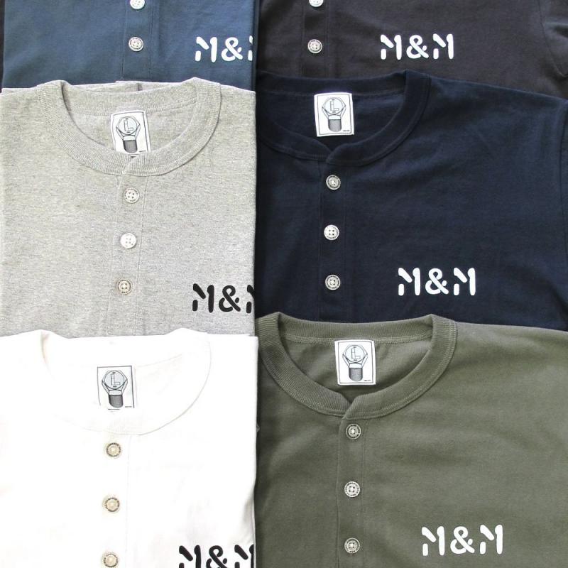 M&M / HENRY NECK T-SHIRT.LIP COMPACT ACTIVE POUCH פޤ