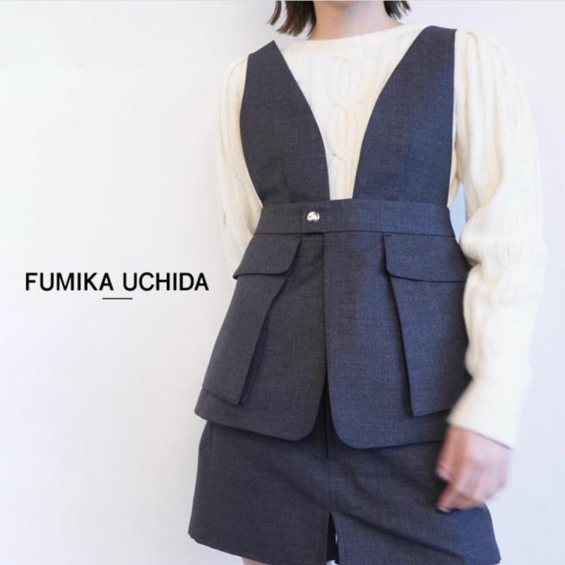 FUMIKA_UCHIDA/١WOOL SUITING BRALETTEand more