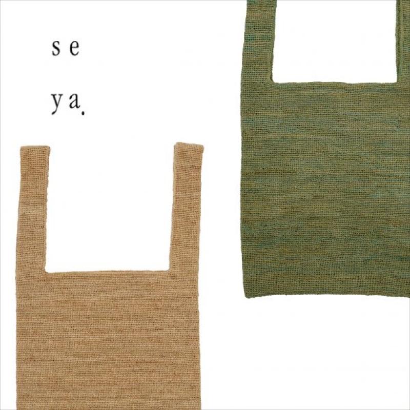 seya. ​/ ƥ RAFFIA SHPPING BAG