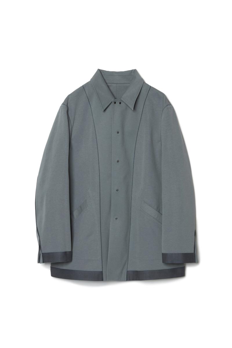 IRENISA / REVERSIBLE BAL COLLAR HALF COAT