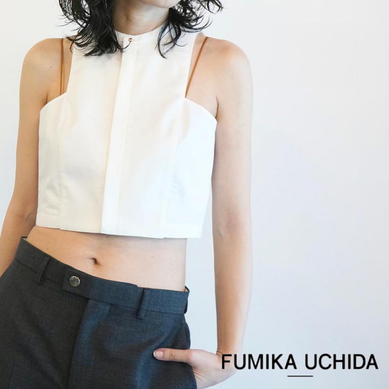 FUMIKA_UCHIDA/١TYPECLOTH ART PIQUE BIB SHIRTand more