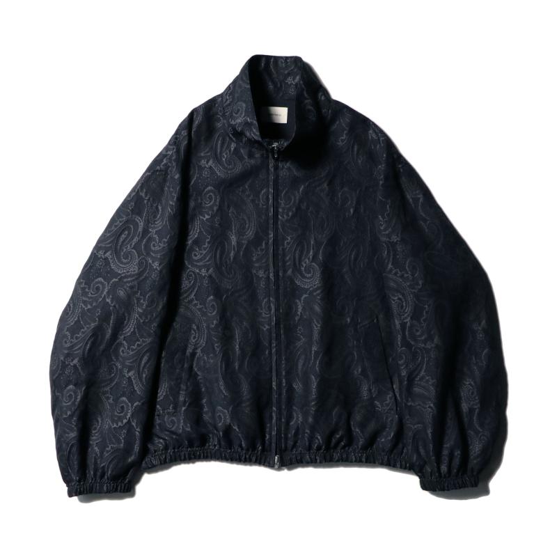 superNova / Track jacket - Paisley jacquard / Black x Navy