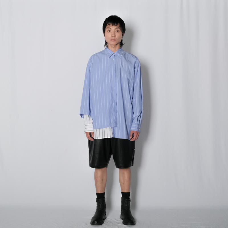 WIZZARD / DOCKING FLIP SHIRT (BLUE STRIPE)