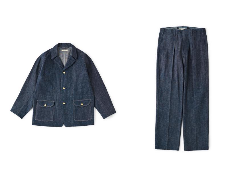 OLD JOEPLEATED LIBERTY TROUSER & FLAP TWO-POCKET LIBERTY JACKET