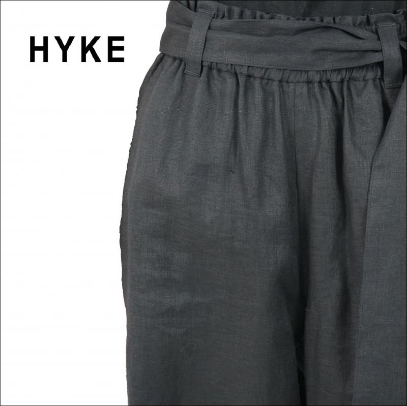 HYKE / ƥ LINEN WIDE LEG PANTS
