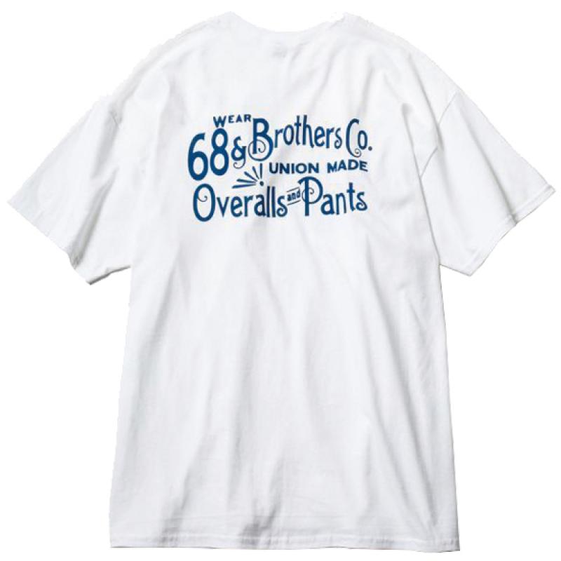 68&BROTHERS S/S Print Pkt-Tee 