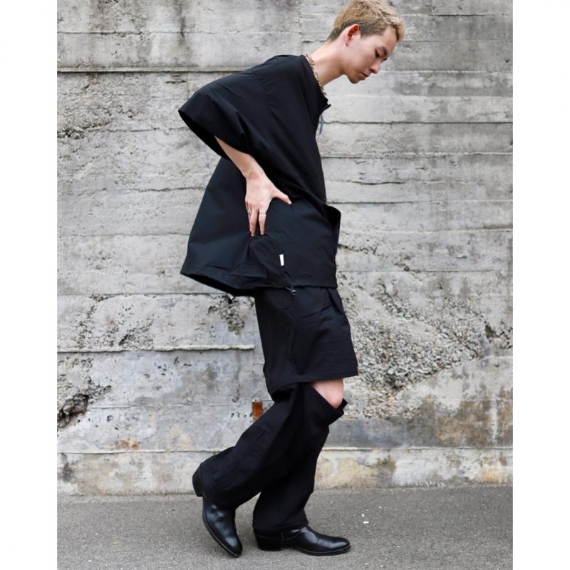 Stripes For Creative S.F.C 23SS SPOT ѡ磻ɥǥå֥ѥ SUPER WIDE DETACHABLE PANTS (SFCSS23SPP01) BLACK