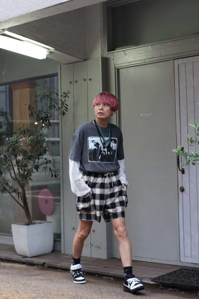 Ĥ鷺Ǥ!SUGARHILL(奬ҥ) OMBRE PLAID ZIP-UP SHORT TROUSERS 23SSPT11! 