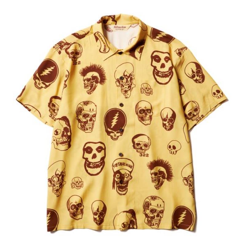 SOFTMACHINE(եȥޥ)SKULLS SHIRTS S/S