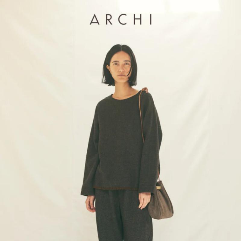 ARCHI / ƥ WOOL TWILL PULLOVERand more