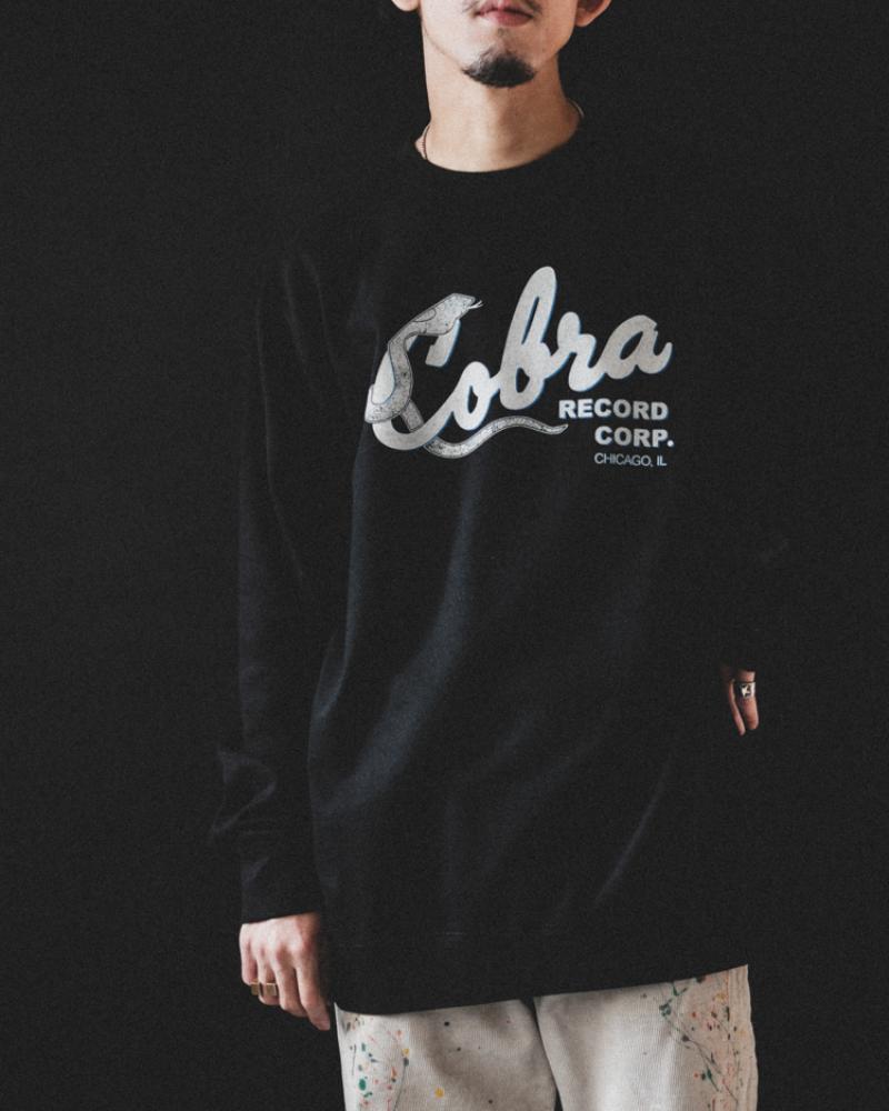 BLUESCENTRIC:COBRA RECORD CREWNECK