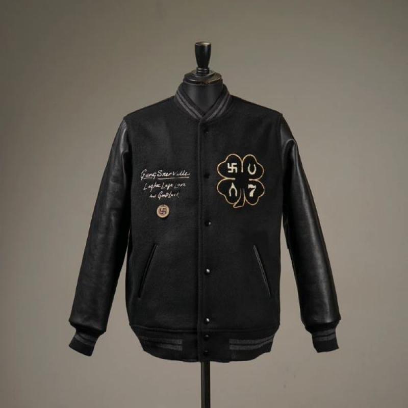 GANGSTERVILLE(󥰥)SWASTIKA-STADIUM JACKET