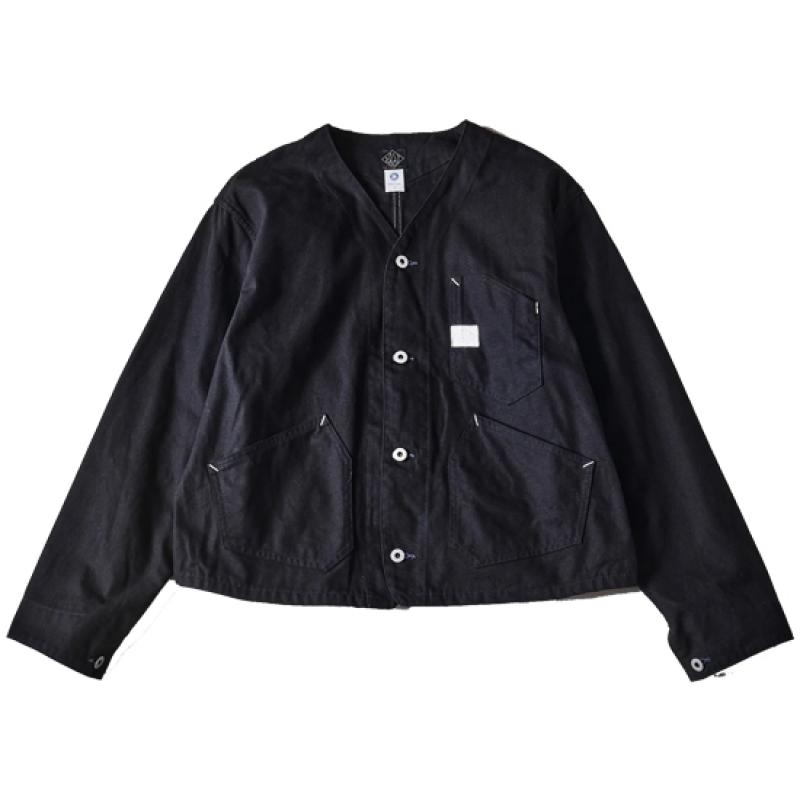 Stoker's Jacket : cotton canvas black